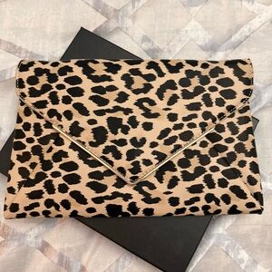 Animal Print Large Clutch 7 x 12